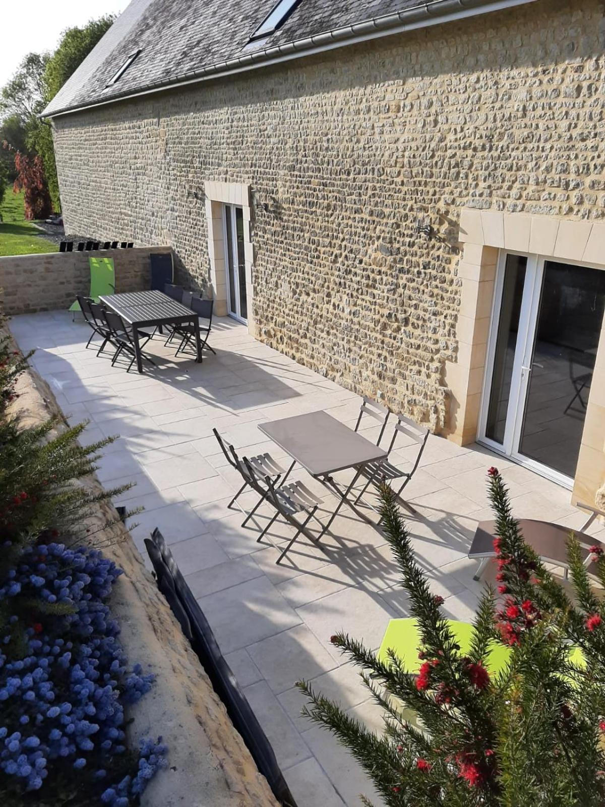 Les Gites Du Val Mandeville-en-Bessin Exterior foto